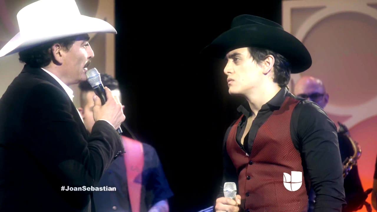 Padre e hijo compartieron el escenario llenos de placer.