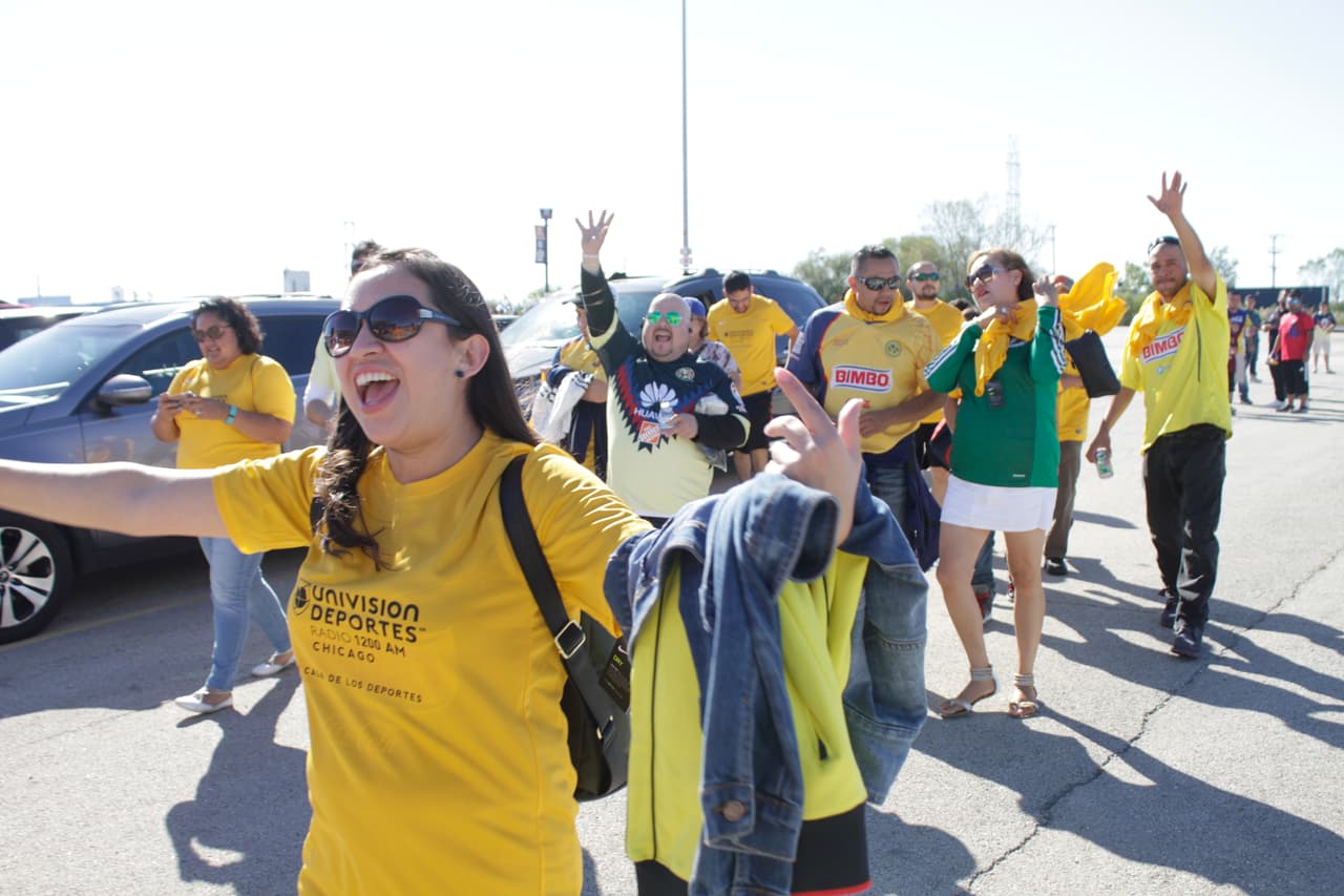Los fans de las Águilas disfrutaron de un gran partido, pero la fiesta se vivió también previo al encuentro. Mira como vivieron esta increíble experiencia.