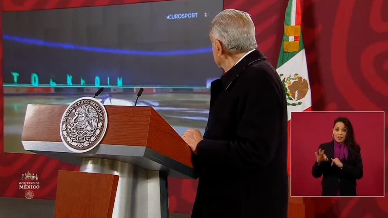 El Presidente de México felicitó a Donovan Carrillo
