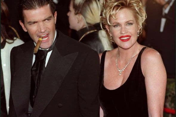 Así lucía cuando conquistó al guapísimo Antonio Banderas.