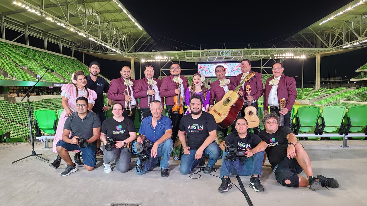 El Q2 Stadium también sirvió de escenario.