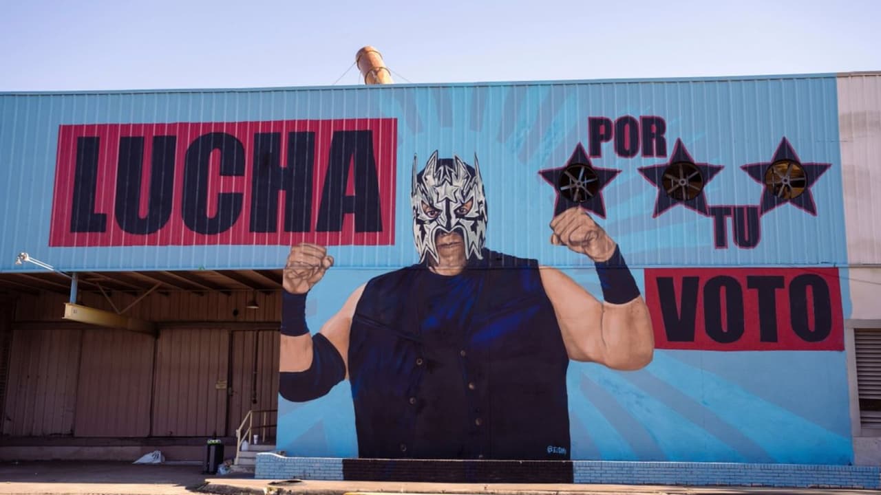 'Lucha por tu voto': con arte buscan animar a todos los latinos de Houston a votar en las elecciones