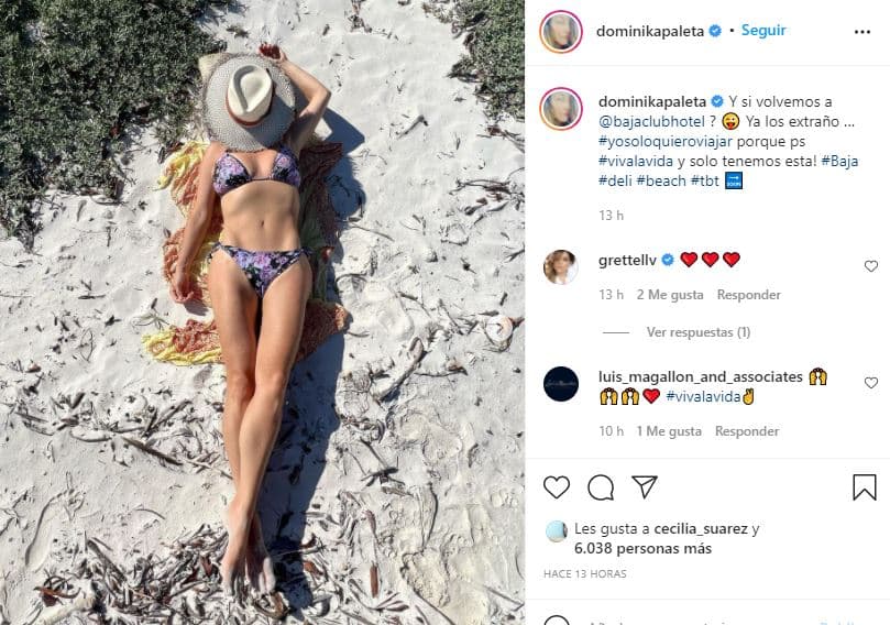 Dominika Paleta en bikini