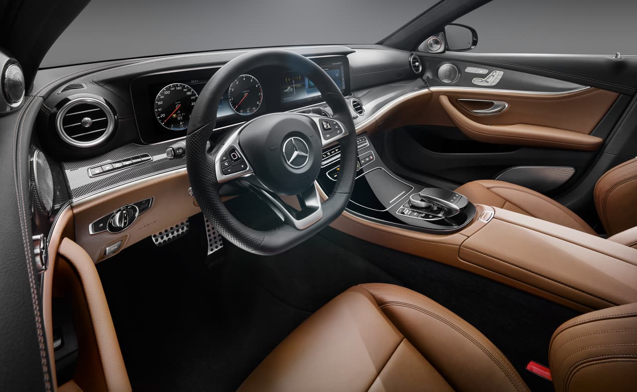 Dimos un vistazo en el interior del nuevo Mercedes-Benz Clase-E 2017