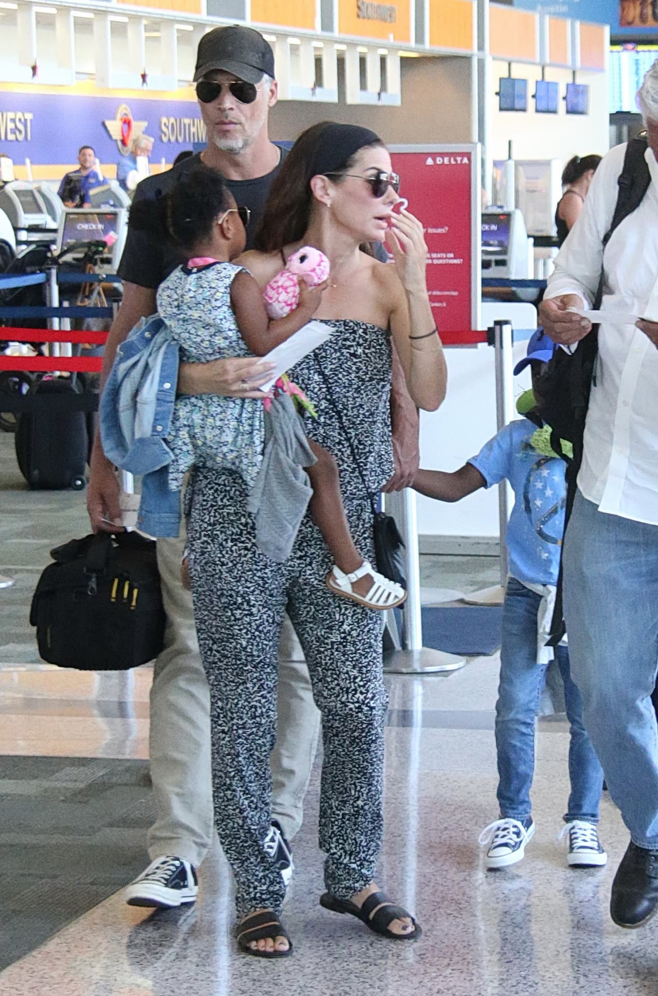 La familia pasó un fin de semana inolvidable en Texas.