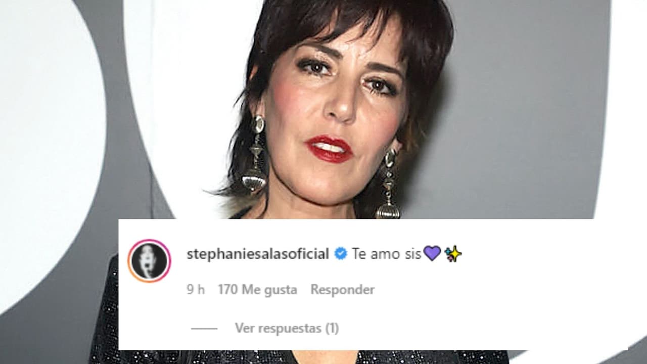 Stephanie Salas no perdió oportunidad de decirle cuánto quiere a la cantante, ella escribió: "Te amo sis".