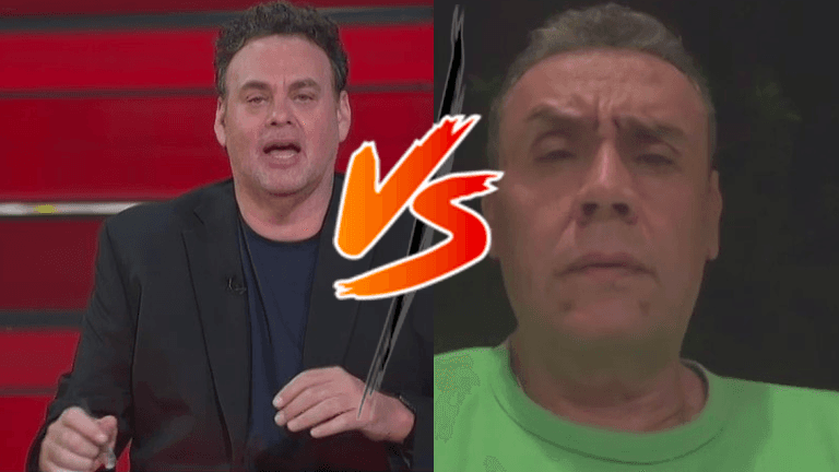 Faitelson se engancha con periodista colombiano en programa en vivo