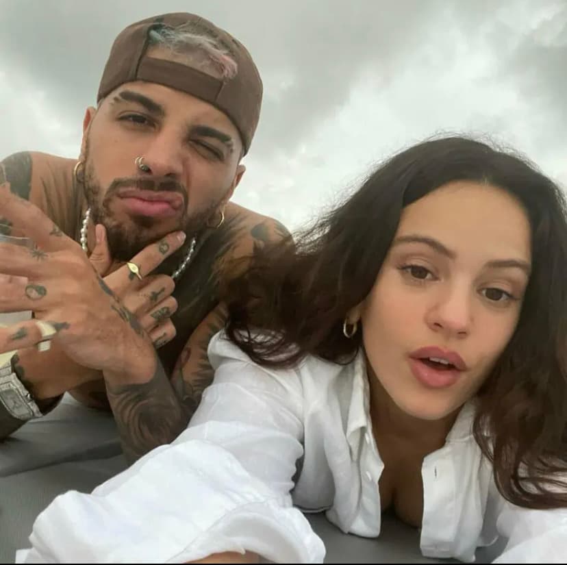 Rosalía y Rauw Alejandro