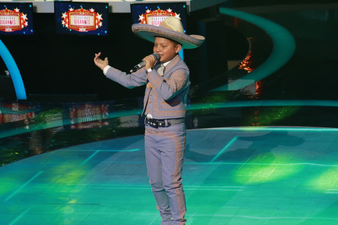 Le tocó el turno a Rodrigo Pérez 'Canelito' de 10 años.