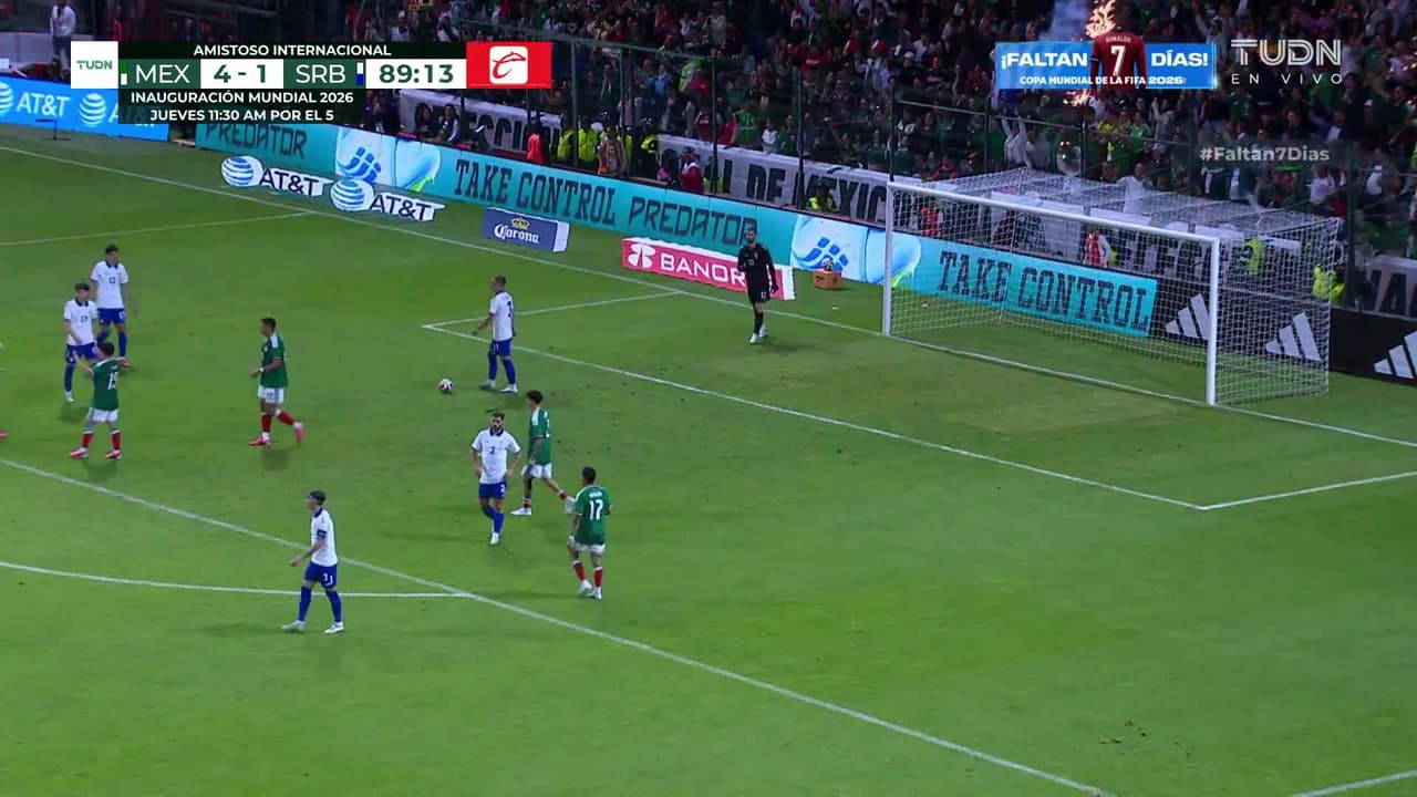 Gol de México, Gol de Luis Gerardo Chávez, México vs. Serbia, 5-1