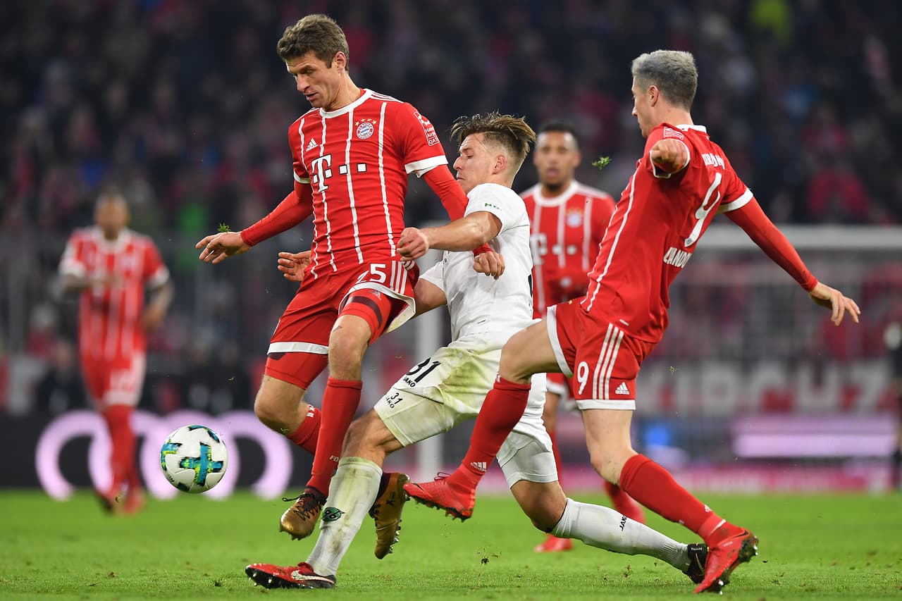 El equipo bávaro demostró dominio y superioridad en el comienzo del partido en el Allianz Arena, con casi 75 mil espectadores.