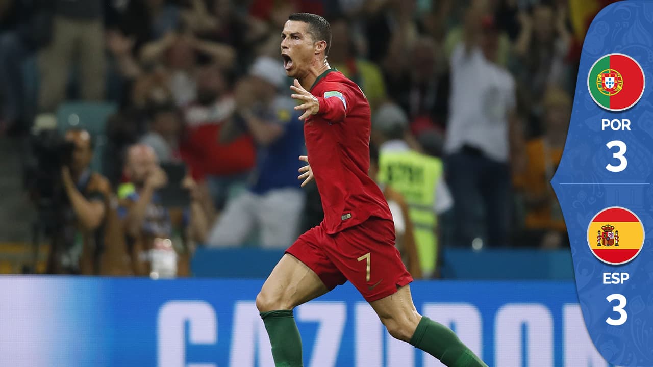 Ronaldo 3 - España 3: Cristiano, el depredador que se devoró a la defensa española
