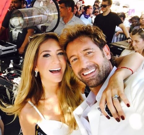 Mucho se ha especulado sobre las diferencias que existen entre Irina y la aún esposa de Gabriel Soto, Geraldine. A lo que la actriz rusa respondió: "Yo no conozco a Geraldine, la he visto dos o tres veces en mi vida, no te puedo decir más. Lo que si te puedo decir es que yo no me meto en nada de sus problemas, eso es cosa de dos".