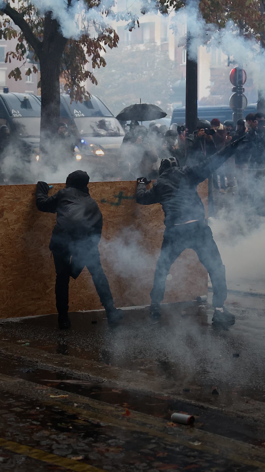 400,000 personas protestan por el costo de vida en Francia