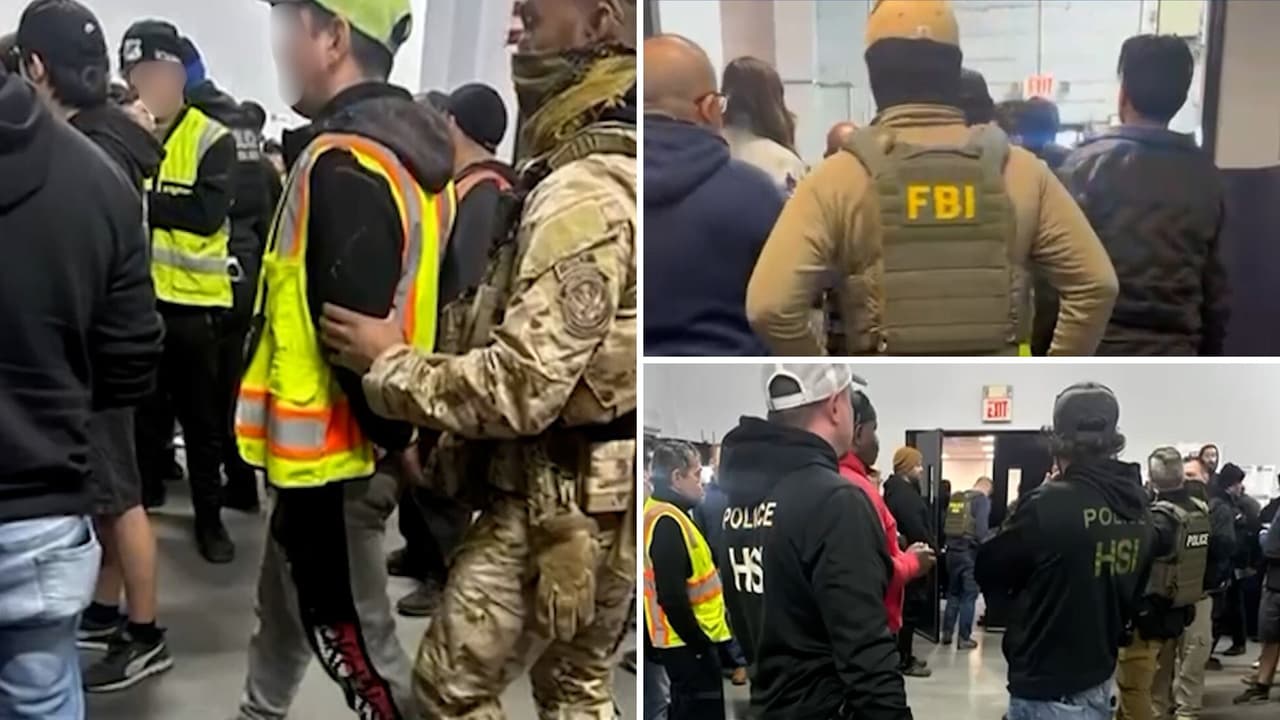 ICE realiza operativo en empresa de North Bergen, Nueva Jersey y arrestan a varios migrantes