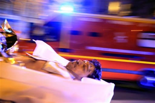 La cifra de heridos era de unos 200, 80 en estado grave, dijo una fuente de seguridad a la agencia AFP.