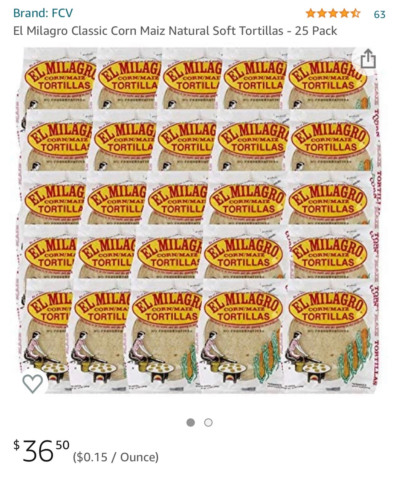 "En Amazon está lleno y son súper caras las tortillas", lamenta la residente de Chicago, Adela Gutiérrez.