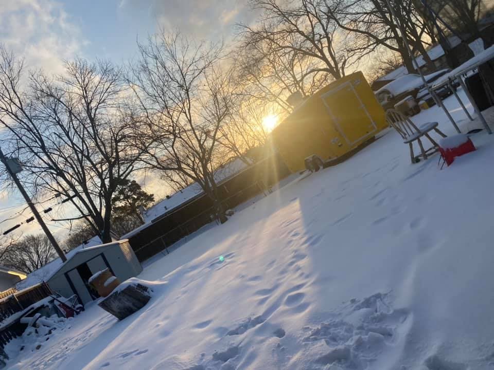 Podemos ver el sol pero las temperaturas continúan muy frías