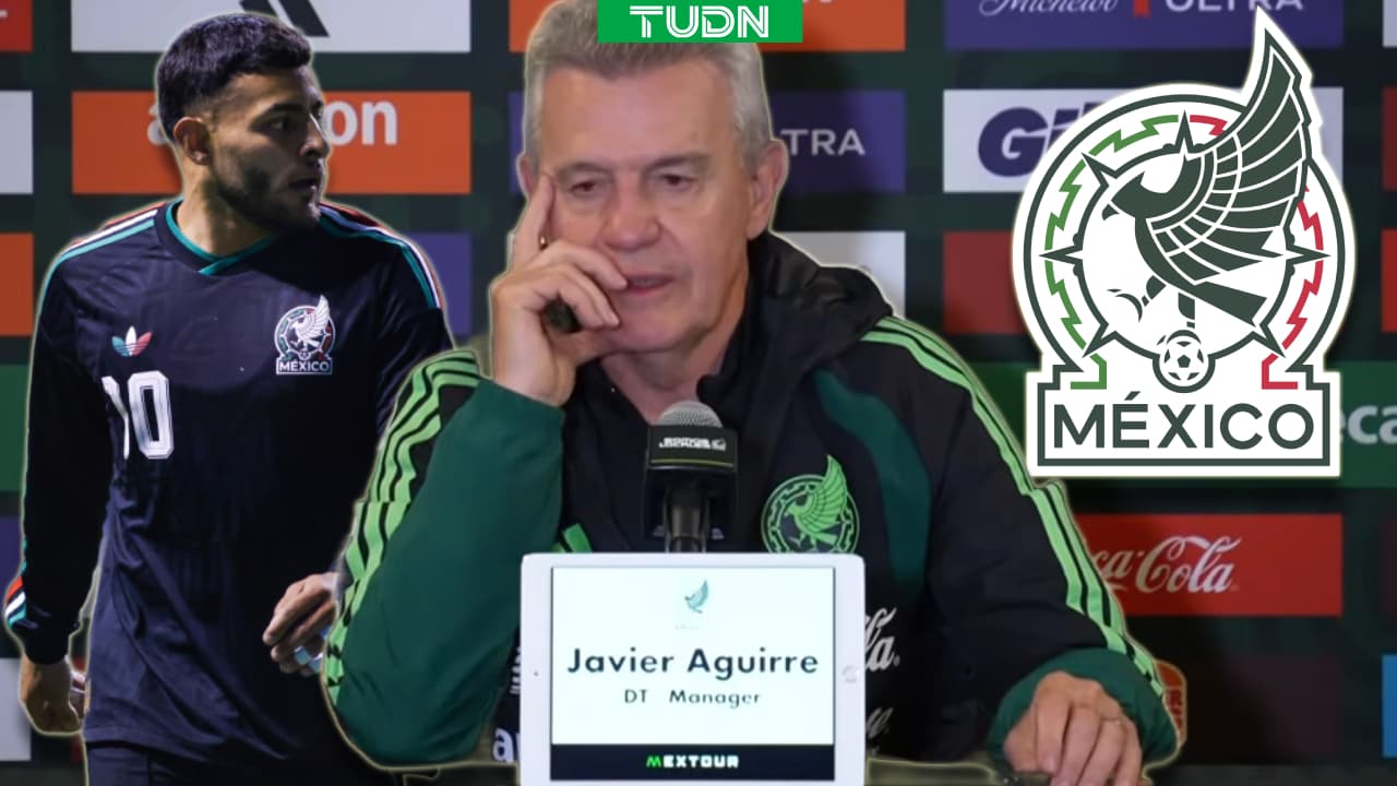 Javier Aguirre aclara el estado de salud de Alexis Vega