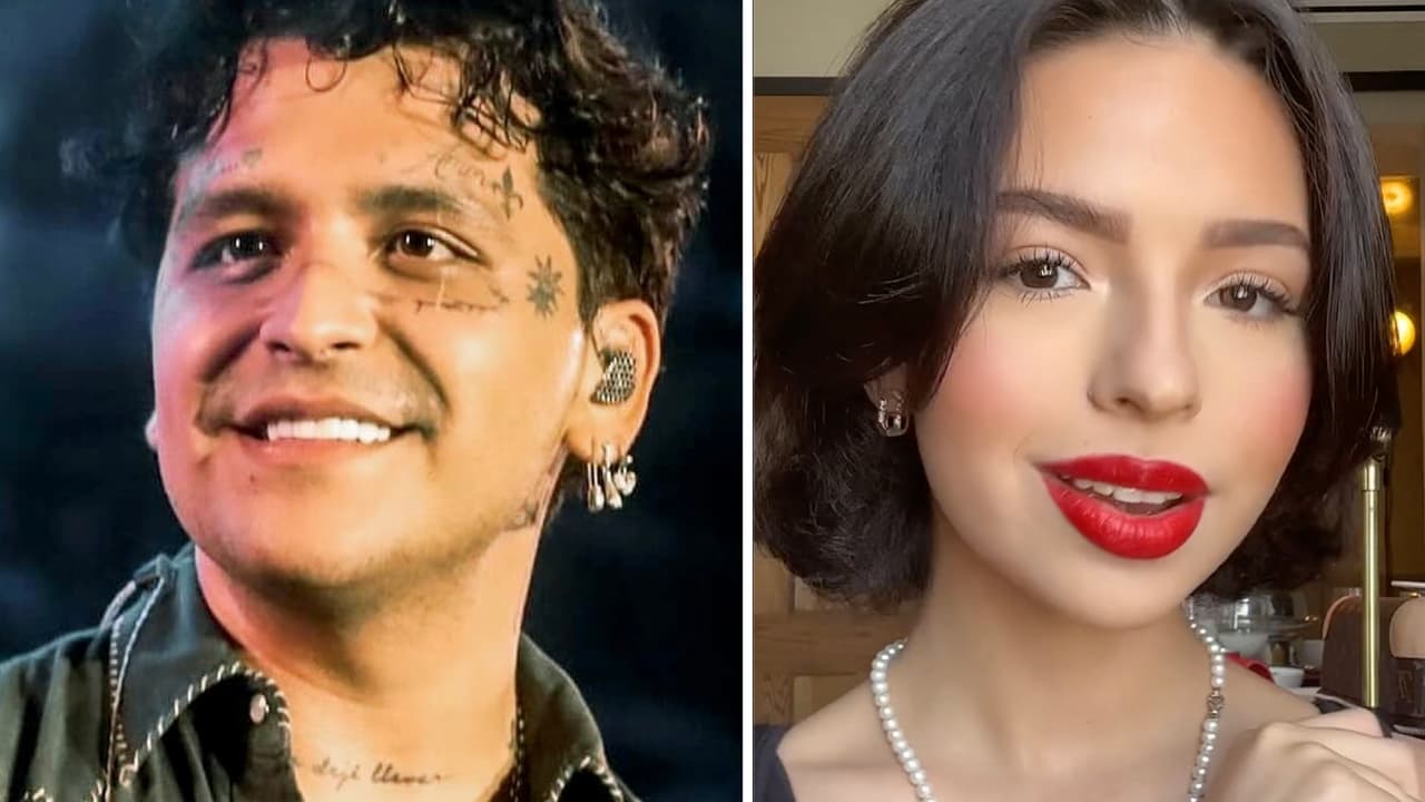 Las imágenes que confirman el noviazgo de Nodal y Ángela Aguilar: "No es una nueva relación"