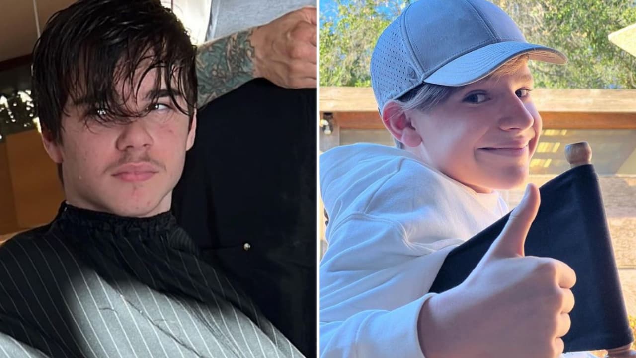 Valentino y Matteo, hijos de Ricky Martin.