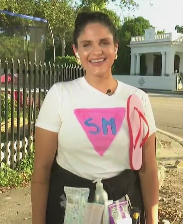 La puertorriqueña Astrid Rivera se disfrazó de Súper Mamá, un papel que le queda muy bien, pues es madre de tres niños y ha desarrollado poderes grandiosos.