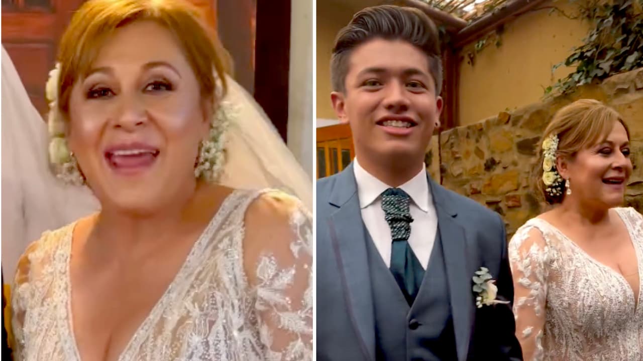 El vestido de novia, su primer baile, el beso y más detalles de la boda de Alina Lozano y Jim Velásquez