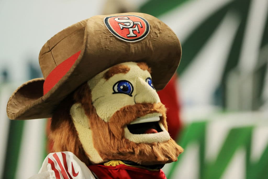 Sourdough Sam es la mascota de los San Francisco 49ers.