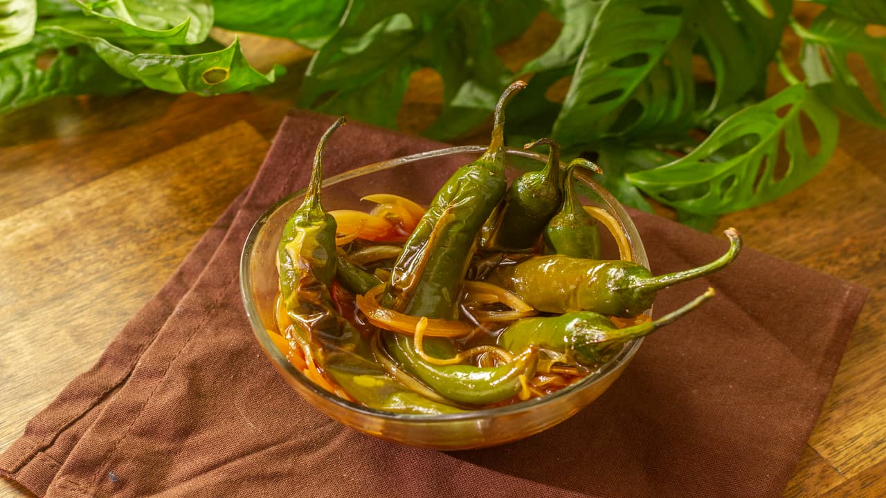 Chiles toreados