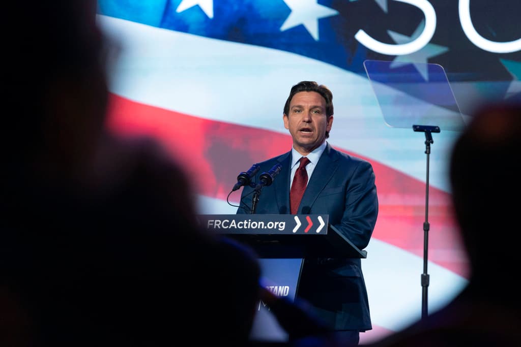 Ron DeSantis, gobernador de Florida.