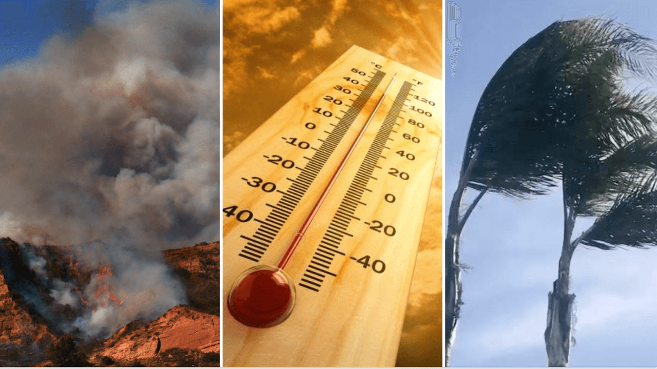 Calor, sequía y vientos: riesgos para la salud y amenaza de incendios en el sur de California