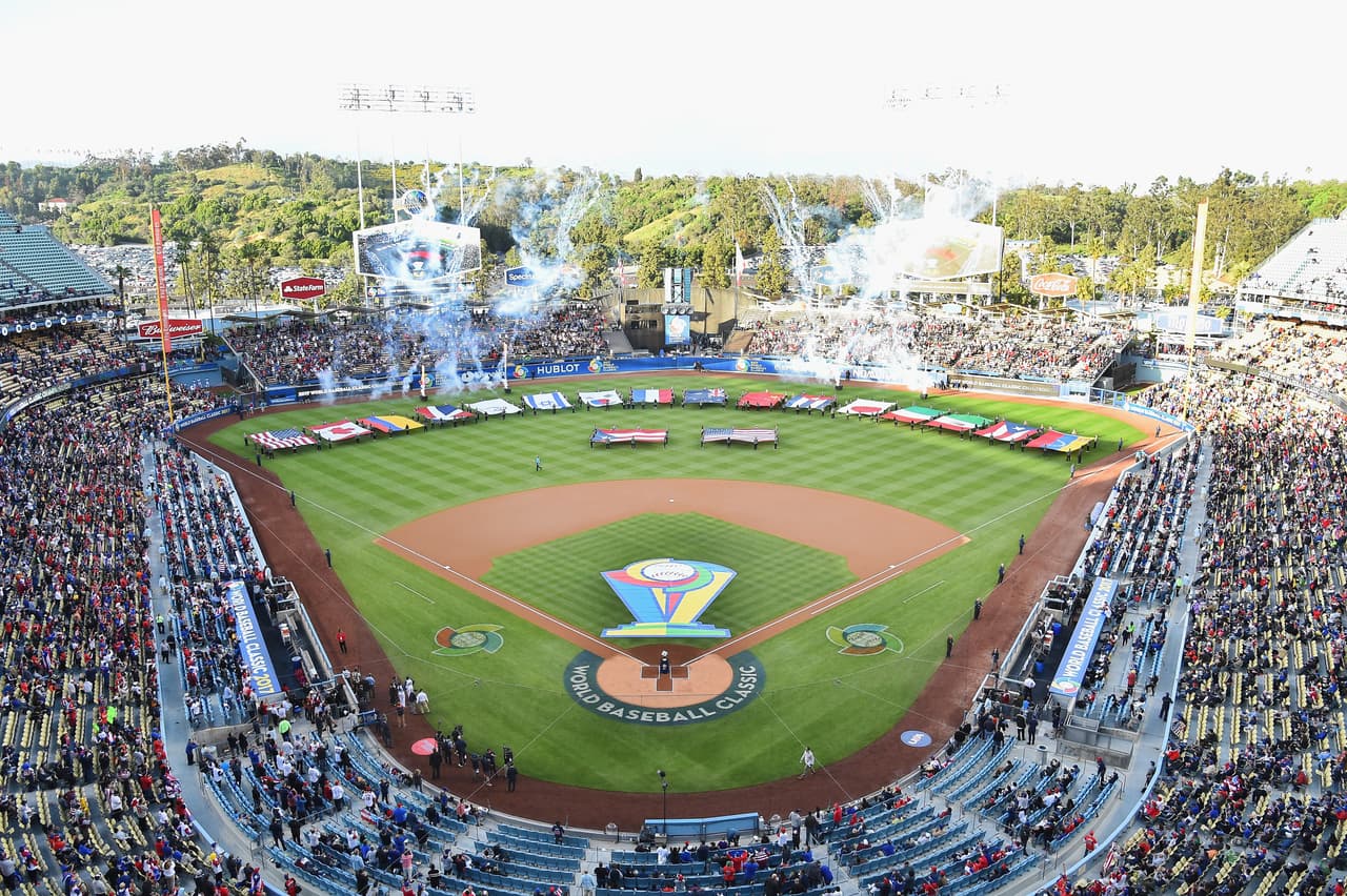 Dodger Stadium lució imponente para el partido final de este Clásico Mundial 2017.