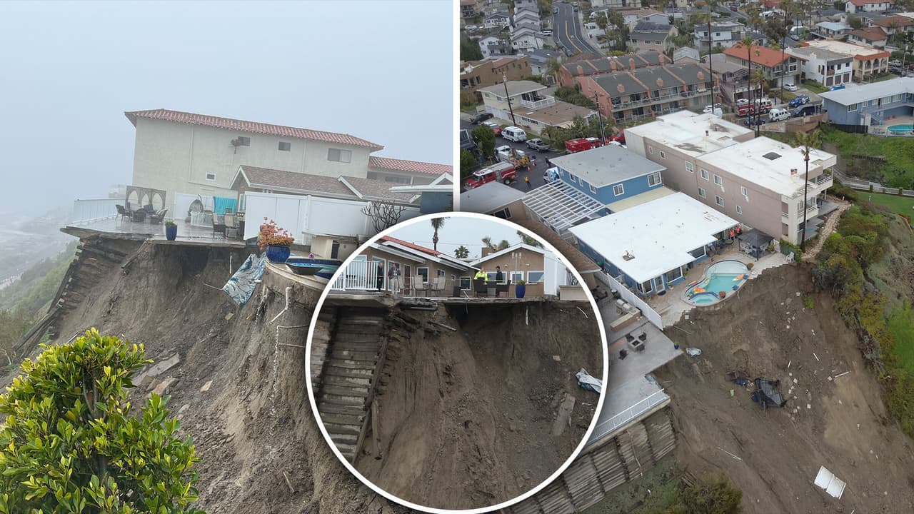 Deslizamiento de tierra en San Clemente obliga al desalojo de cuatro propiedades 