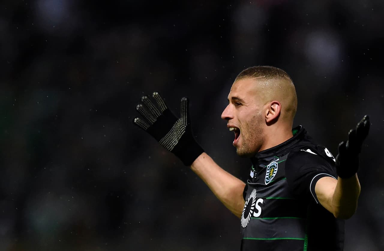 Slimani permite al Sporting de Lisboa tomar provisionalmente el liderato de Portugal 