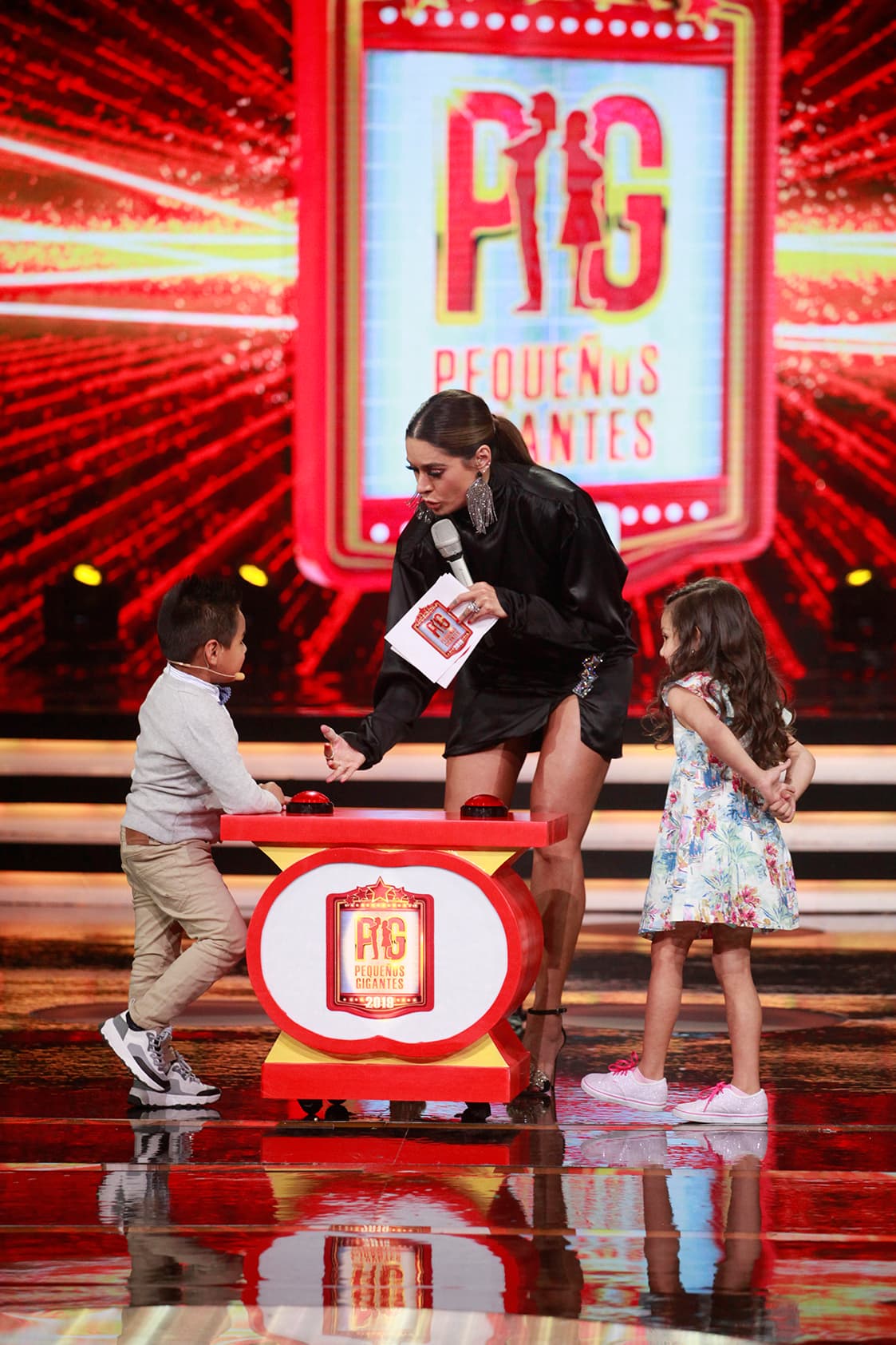 El pequeño se veía un poco ansioso.