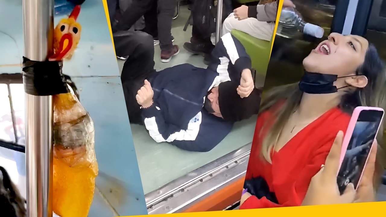 Los momentos más surrealistas en el transporte público: desde armar una fiesta hasta pelearse