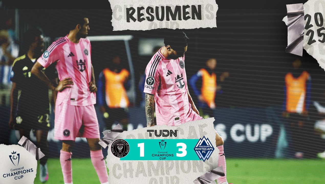 Resumen | Fracaso de Inter Miami en Concachampions, ¡eliminado por Vancouver Whitecaps!