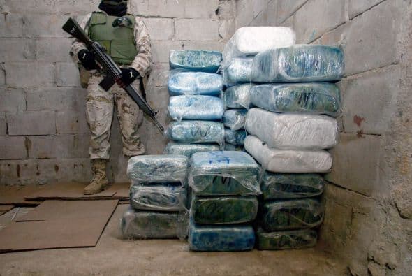 Este año fueron confiscadas 2,172 toneladas de marihuana.