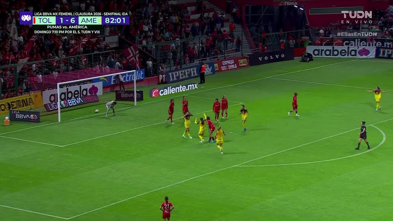 ¡América no se detiene! Avilés marca el séptimo y estrena su cuenta goleadora