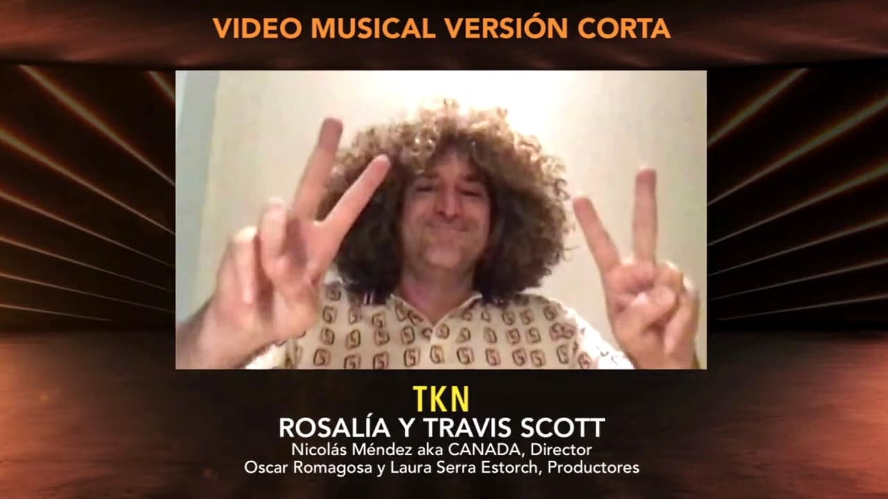 El Mejor Video Musical Versión Corta quedó en manos de ‘TKN’ de Rosalía y Travis Scott.