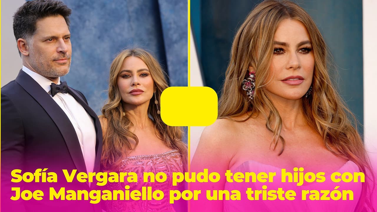 Sofía Vergara no pudo tener hijos con Joe Manganiello por una polémica y desgarradora razón