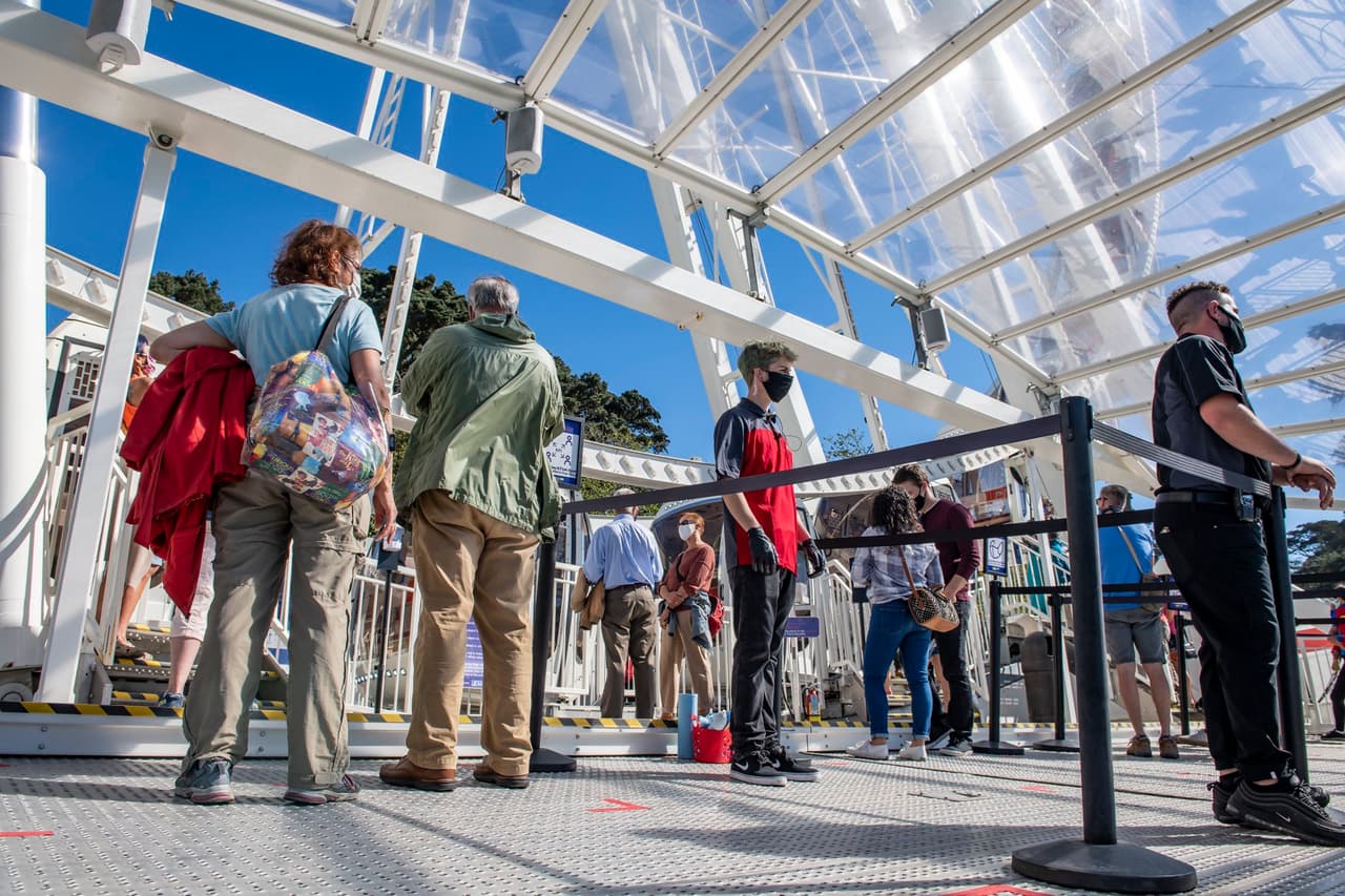 Originalmente, la Skystar sería inaugurada el 4 de abril, pero debido a la pandemia de coronavirus su apertura tuvo que ser postpuesta. Quienes deseen visitarla deben adquirir un
<a href="https://www.skystarwheel.com" target="_blank">boleto de manera previa</a> a un costo de $18 dólares. El paseo tiene un total de 12 minutos de duración.