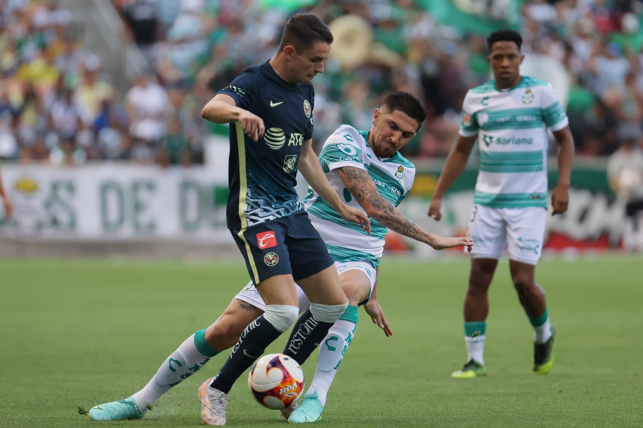 Roger Martínez hizo un golazo que fue suficiente para que el América derrotara a Santos en un duelo de preparación de cara al arranque del Apertura 2021.