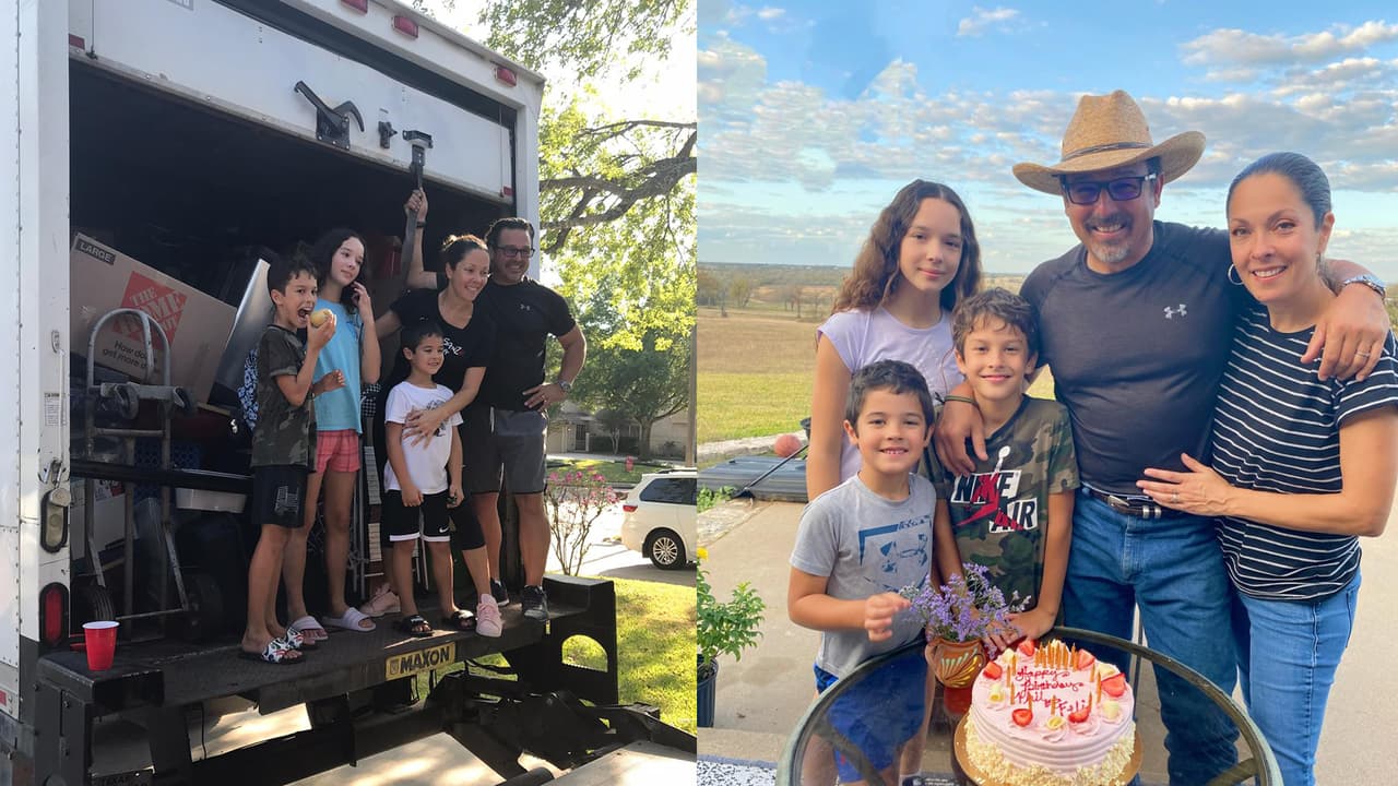 Familia hispana de Houston se va a vivir al campo por temor al coronavirus