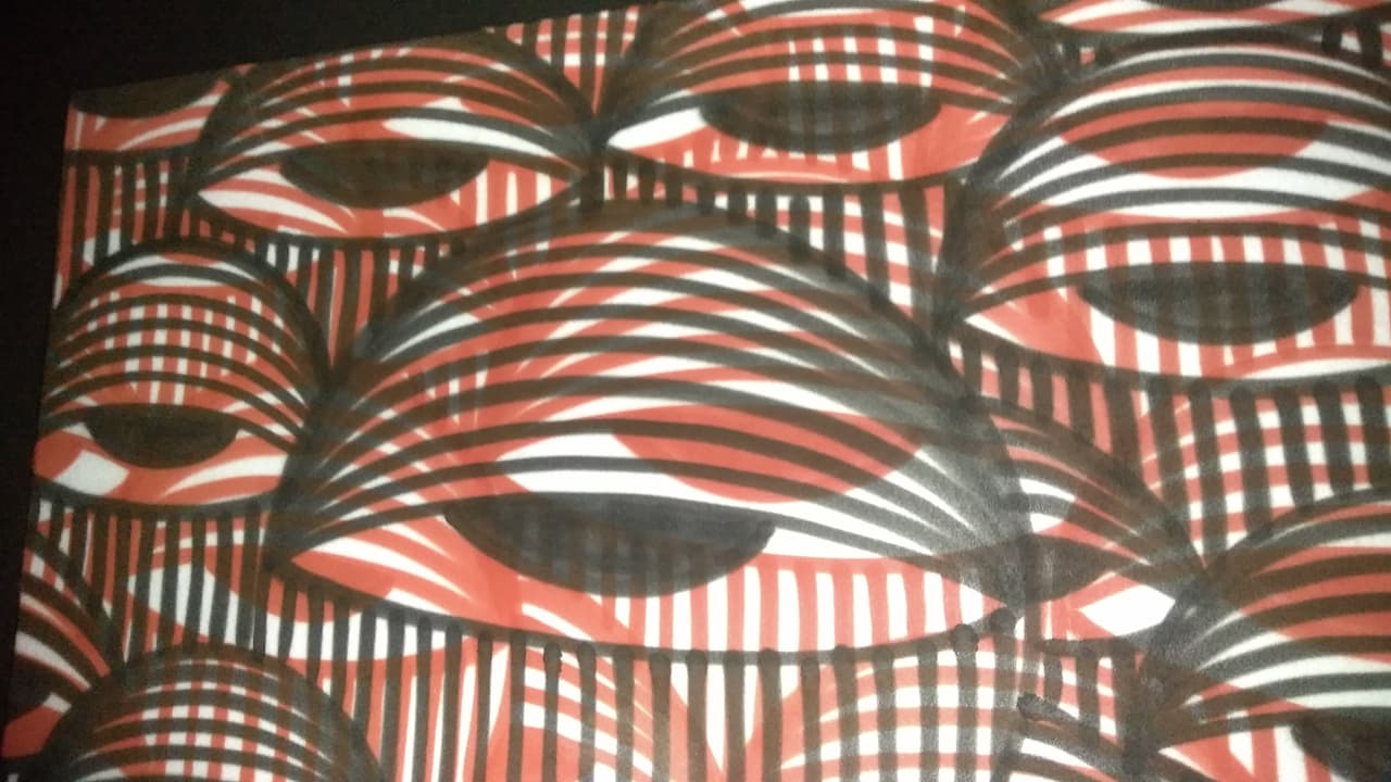 Finished sound panels with custom art by Ahol Sniffs Glue for the U-LAB Music Space in Little River, Miami.