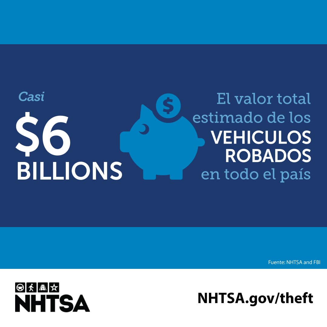 Florida, Washington e Illinois forman parte de los primeros cinco estados con el mayor número de vehículos reportados como robados en el 2017.