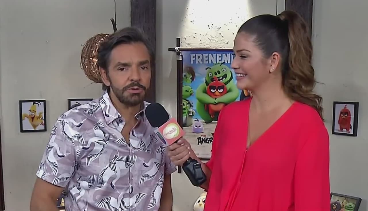 Ana Patricia aprovechó la oportunidad para entrevistarlo y llevarle los detalles de la película que se estrenará el martes 13 de agosto a la audiencia de Despierta América.