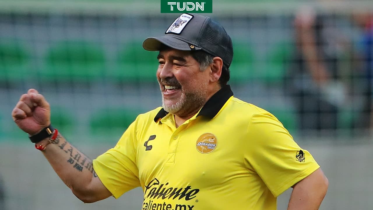 A 4 años de que confirmaban a Maradona como entrenador de Dorados