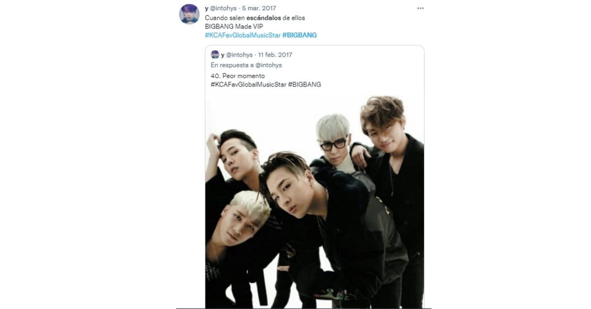 usuarios critican a Big Bang