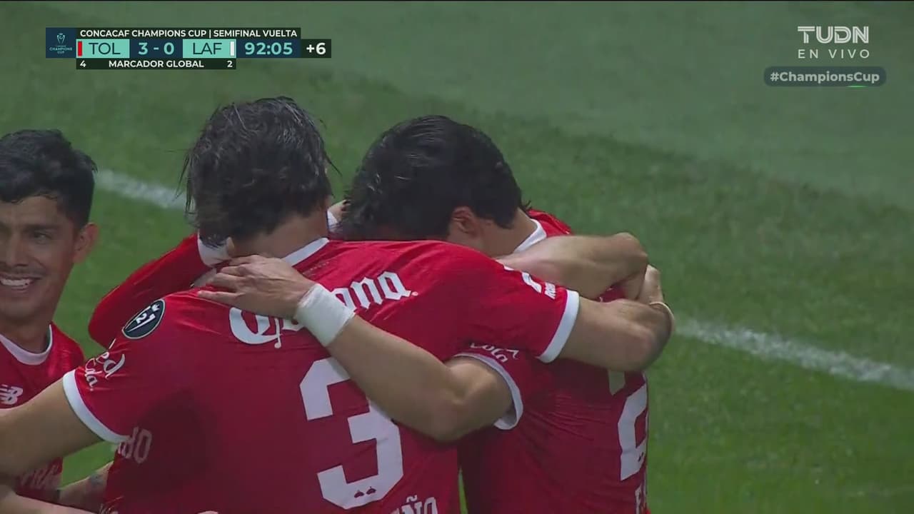 ¡Te amo tanto, Paulinho! Toluca está en la final de la Concacaf Champions Cup, ¡cae el 3-0!